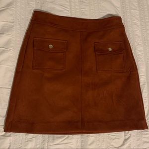 LOFT Orange Skirt